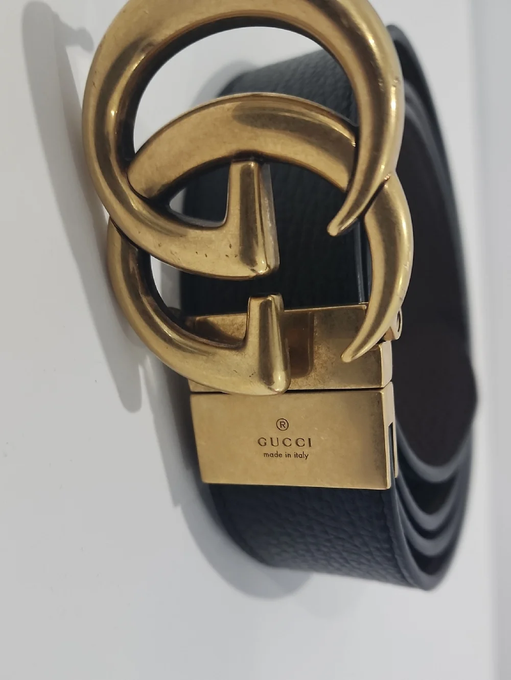 Gucci Reversible Double G Belt (SZ 105)